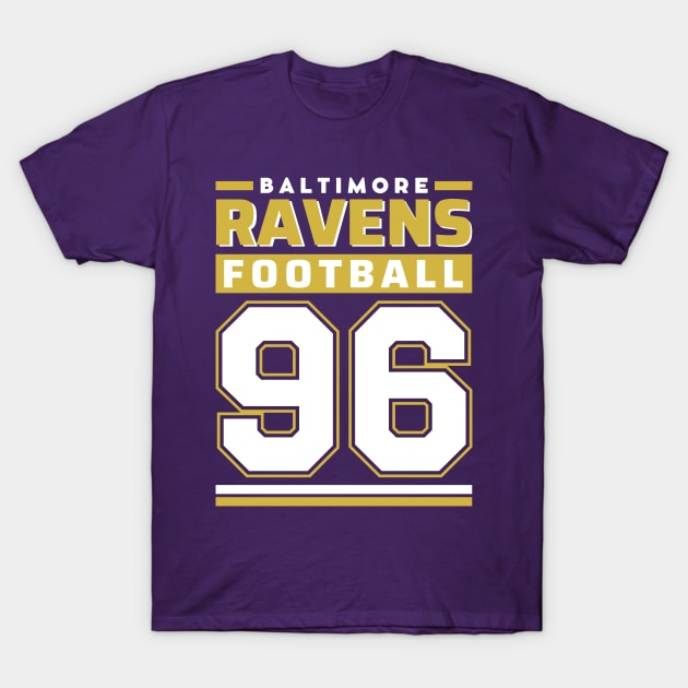 Baltimore Ravensss 1996 Football Edition Varsity 2 T-Shirt by ENTIN 
